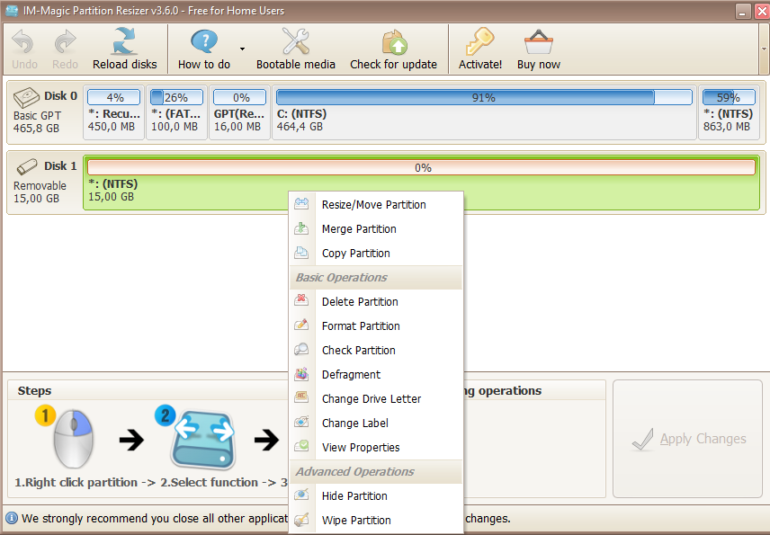 IM-Magic Partition Resizer Pro 6.8 / WinPE downloading